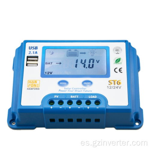 Off Grid Charger Controller 30A Solar PWM Charge